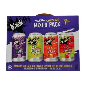 Black Fly Vodka Crushed Purple Mixer 12p